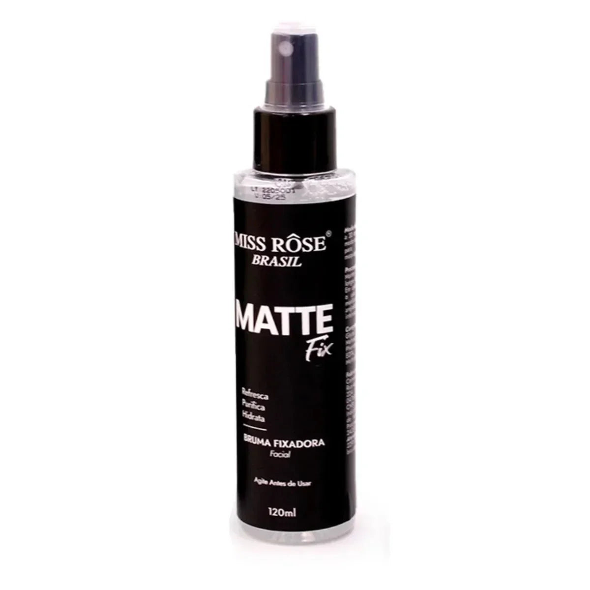 Bruma Fixadora Matte Fix Miss Rôse - Fixação Intensa e Hidratação 120ml