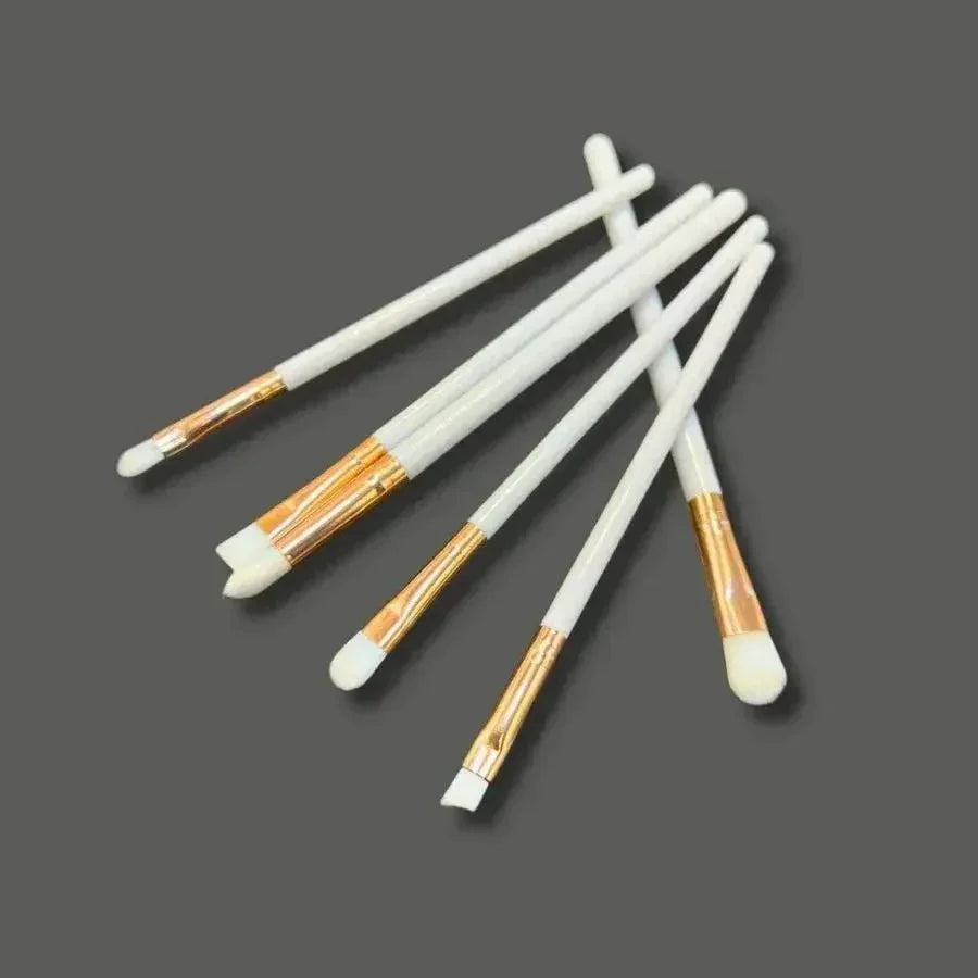 Kit 6 Pincéis Profissional Brush – Acabamento Impecável e Cerdas Soft Touch